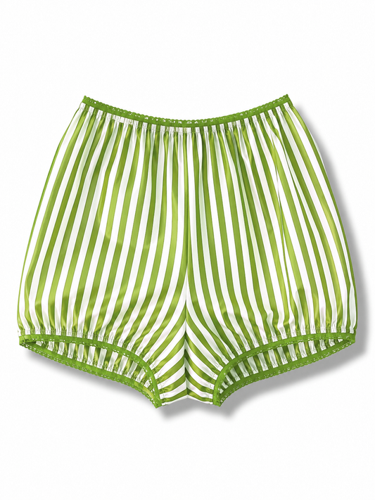 Bloomer Rayures Vert & Blanc