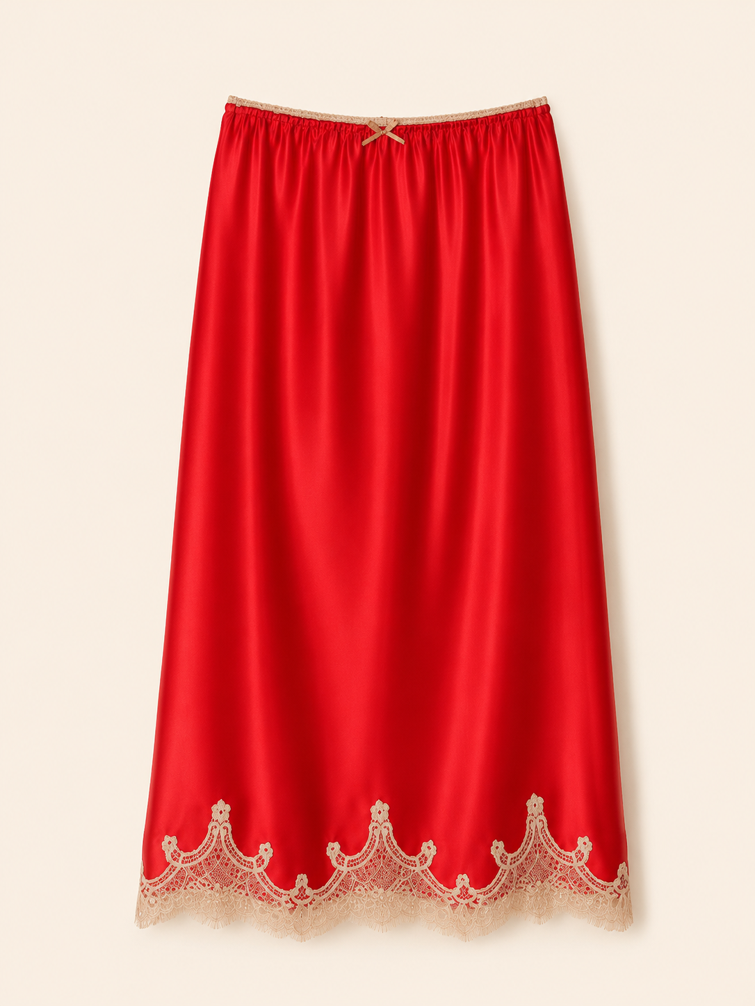 Jupon Gigi Rouge / Beige