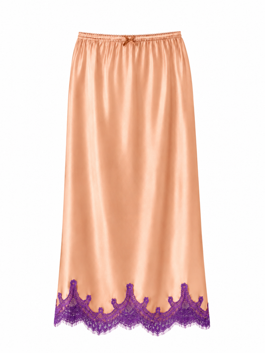 Jupon Gigi Beige rosé / violet