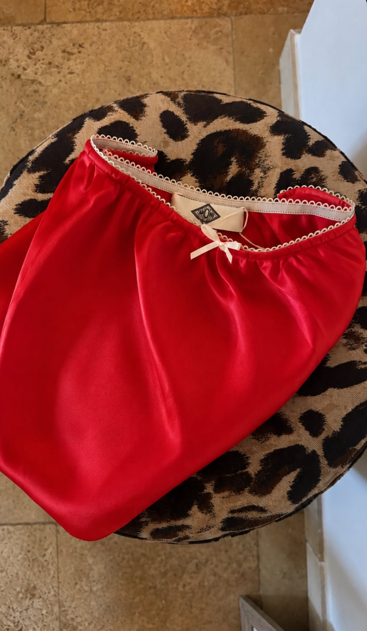 Jupon Suzy rouge