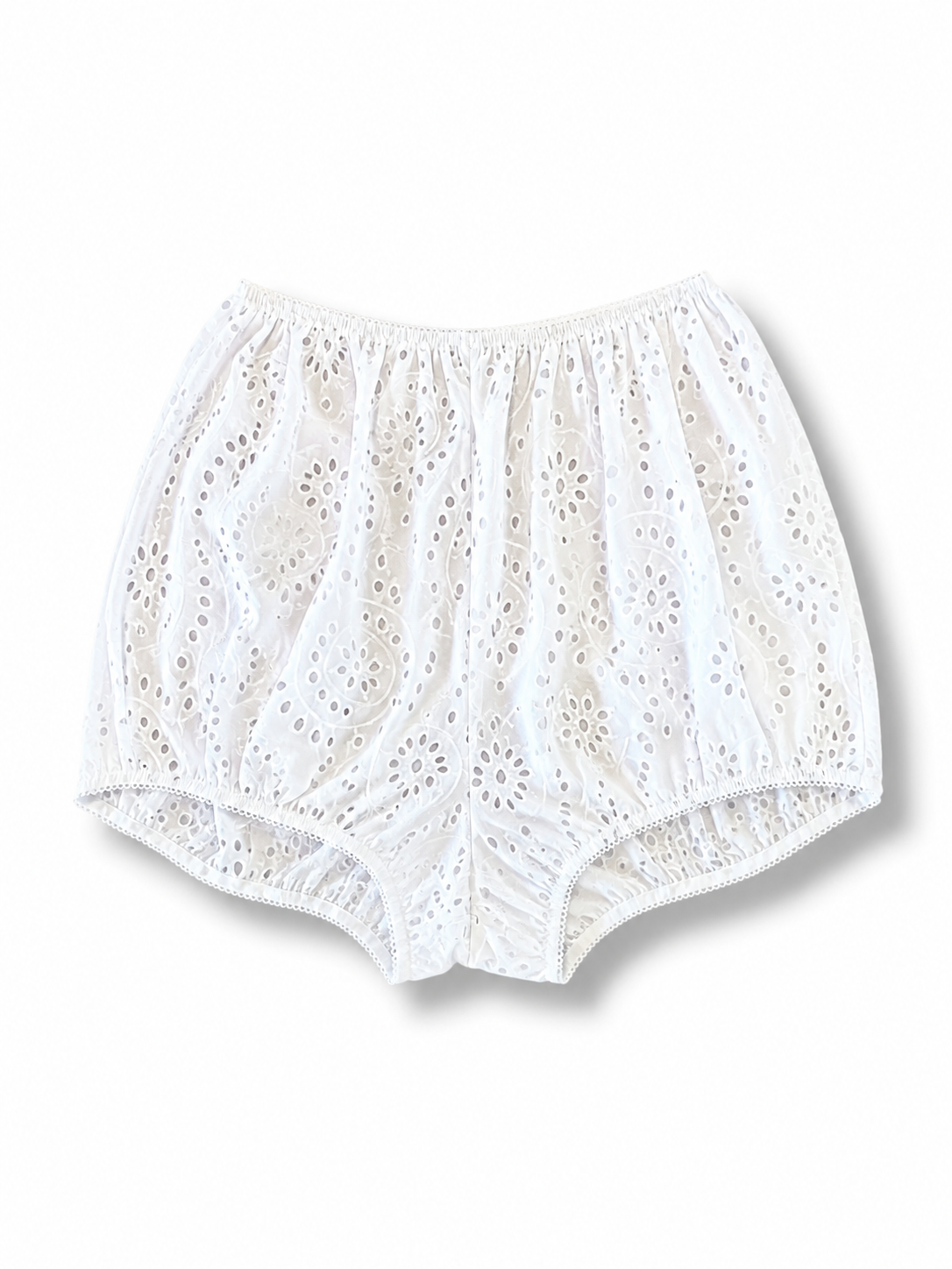 Bloomer Broderie anglaise Blanche