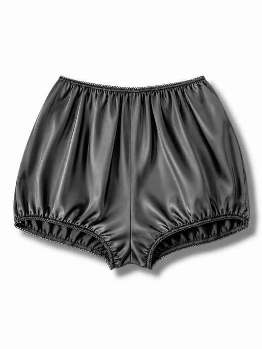 Bloomer Satin Noir